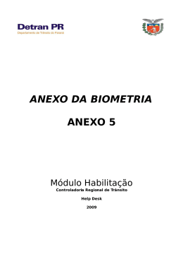 ANEXO DA BIOMETRIA ANEXO 5