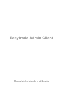 Easytrade Admin Client