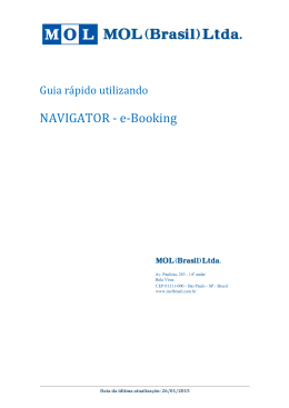 MN001.3 - 201501 - Guia Rapido Booking Navigator