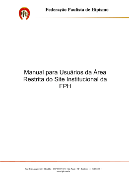 Federação Paulista de Hipismo
