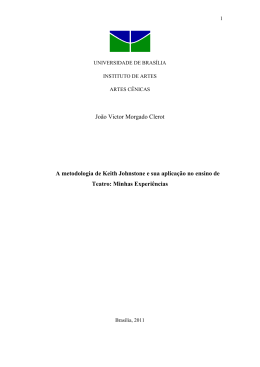 João Victor Morgado Clerot A metodologia de Keith