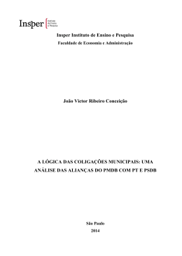 Insper Instituto de Ensino e Pesquisa Jo&atilde;o Victor Ribeiro Concei&ccedil;&atilde;o