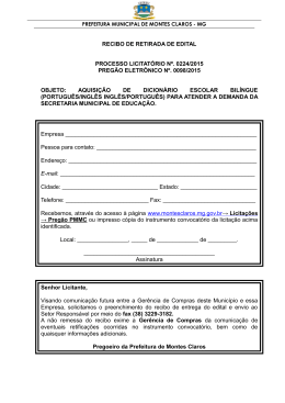 preg&atilde;o eletr&ocirc;nico n&deg; 098/2015 aquisi&ccedil;&atilde;o de dicion&aacute;rio escolar