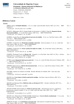 veja rela&ccedil;&atilde;o completa