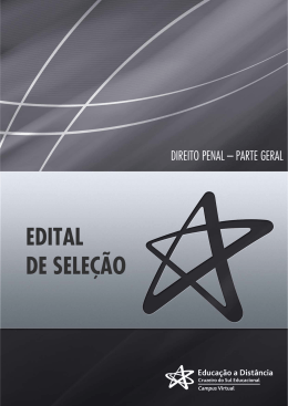 edital de sele&ccedil;&atilde;o - Cruzeiro do Sul Virtual