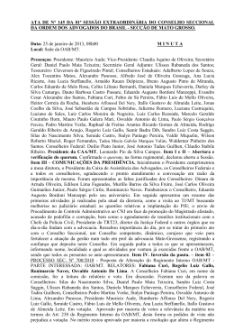 ata de n&deg; 145 da 01&ordf; sess&atilde;o extraordin&aacute;ria do conselho
