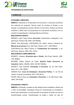 Conteúdos Programáticos (Matriz 2012)