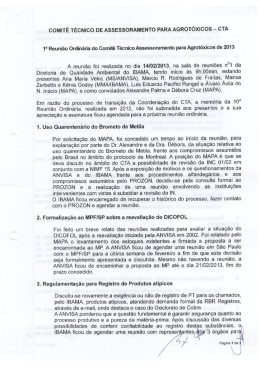 1&ordf; reuni&atilde;o