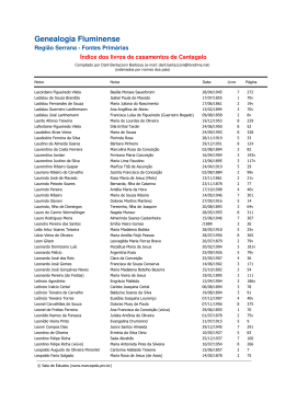 Genealogia Fluminense - Marco Polo T. Dutra P. Silva