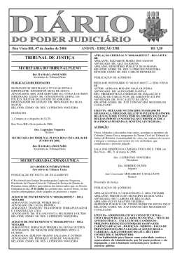 edi&ccedil;&atilde;o 3381.pmd - Di&aacute;rio da Justi&ccedil;a Eletr&ocirc;nico - TJRR