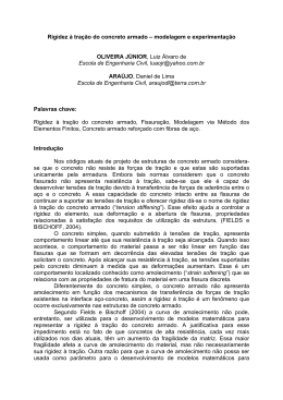 Rigidez &agrave; tra&ccedil;&atilde;o do concreto armado &ndash; modelagem e
