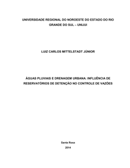 AGUAS PLUVIAIS Z&Otilde;ES LUIZ CARLOS M JR