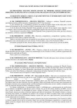 1 publicada no dpl do dia 23 de novembro de 2015 quadragésima
