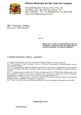 Câmara Municipal de São José dos Campos