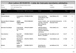 ES c/ 3&ordm; ciclo de Vila Real de Santo Ant&oacute;nio