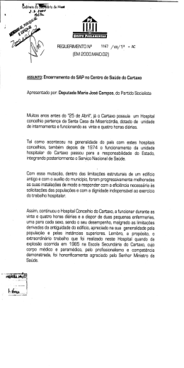 REQUERIMENTO Ng 1167 /VIII/`I`Ê