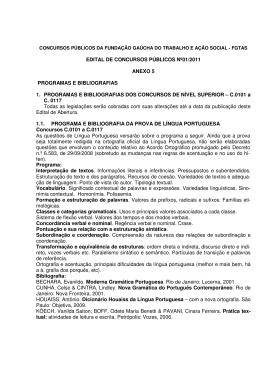 Anexo 5 - Programas e Bibliografias