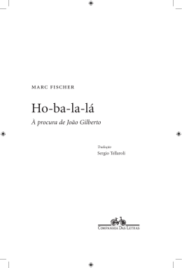 Ho-ba-la-lá - Companhia das Letras