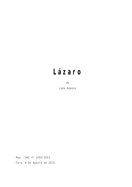 L&aacute;zaro Filme