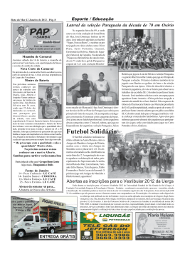 8ª Página - Jornal Rota do Mar