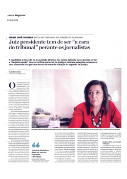 Entrevista a Maria José Costeira