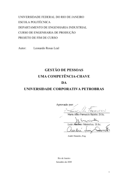 gest&atilde;o de pessoas uma compet&ecirc;ncia-chave da universidade
