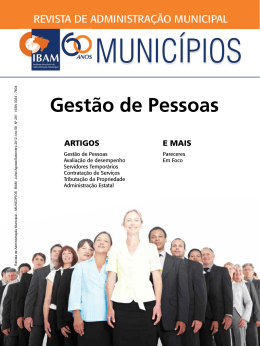 Gest&atilde;o de Pessoas