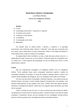 1 Darwinismo Liter&aacute;rio e Computa&ccedil;&atilde;o Lu&iacute;s Moniz - NOVA