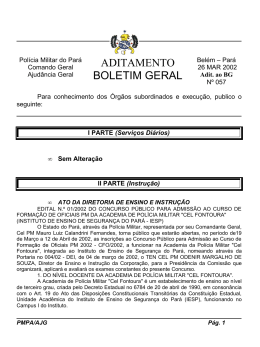 ADT BG 057 - De 26 MAR 2002 - Proxy da Pol&iacute;cia Militar do Par&aacute;!