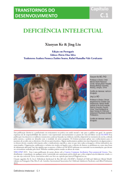 DEFICIÊNCIA INTELECTUAL
