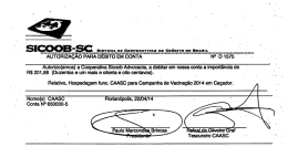 AuTonizAÇÃo PARA DÉBITO EM coNTA Nó o V1575