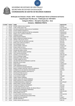 Veja Aqui - Diretoria de Ensino Região de Ribeirão Preto