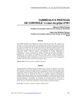 Veja o Artigo - Currículo sem Fronteiras