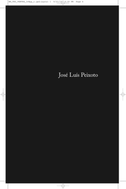 Jos&eacute; Lu&iacute;s Peixoto