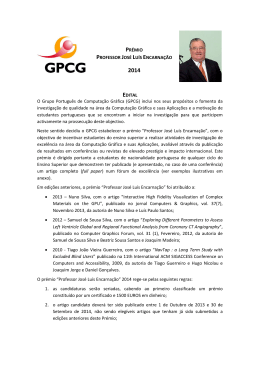 PR&Eacute;MIO PROFESSOR JOS&Eacute; LU&Iacute;S ENCARNA&Ccedil;&Atilde;O EDITAL O