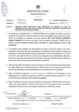 MRII - Câmara Municipal de Setúbal