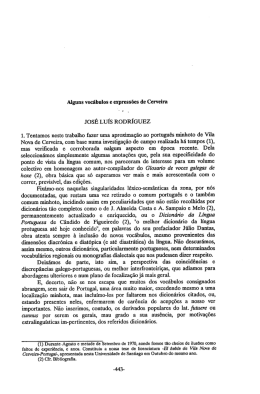 JOSÉ LUÍS RoDRÍGUEz - Universidade de Santiago de Compostela