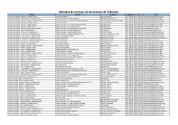 Moradas de Servi&ccedil;os de Secretarias de Tribunais set 2014