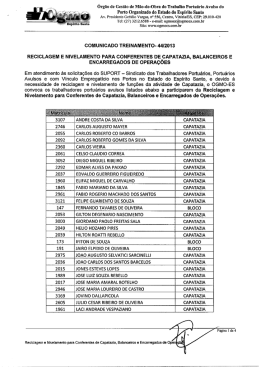 Porto Organizado do Estado do Esp&iacute;rito Santo - OGMO-ES