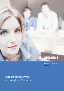 Acrescentamos valor estrat&eacute;gico a Portugal.