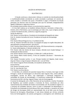 2013 - Sociedade de Geografia de Lisboa