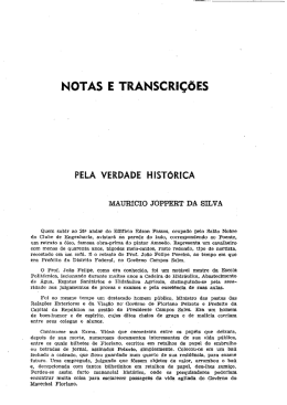 Pela verdade histórica