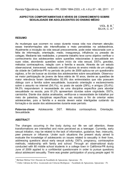 As mudan&ccedil;as que ocorrem no corpo durante nossa vida nos
