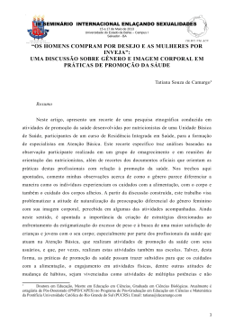 Formul&aacute;rio Padr&atilde;o - Submiss&atilde;o de Trabalhos