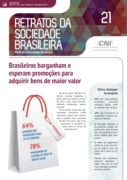Perfil do Consumidor Brasileiro