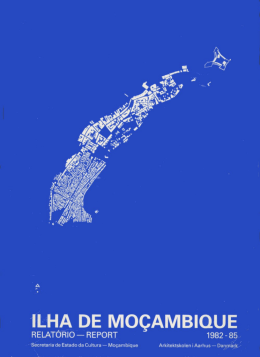 ILHA DE MO&Ccedil;AMBIQUE - A Ilha de Mo&ccedil;ambique a Preto e Branco