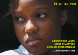 Programa&ccedil;&atilde;o - Cinemateca Portuguesa