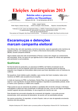 Eleições Autárquicas 2013 - CIP