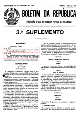 Lei N&ordm; 10/88