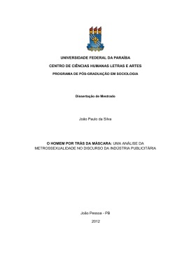 Disserta&ccedil;&atilde;o JO&Atilde;O PAULO _Definitiva - UFPB